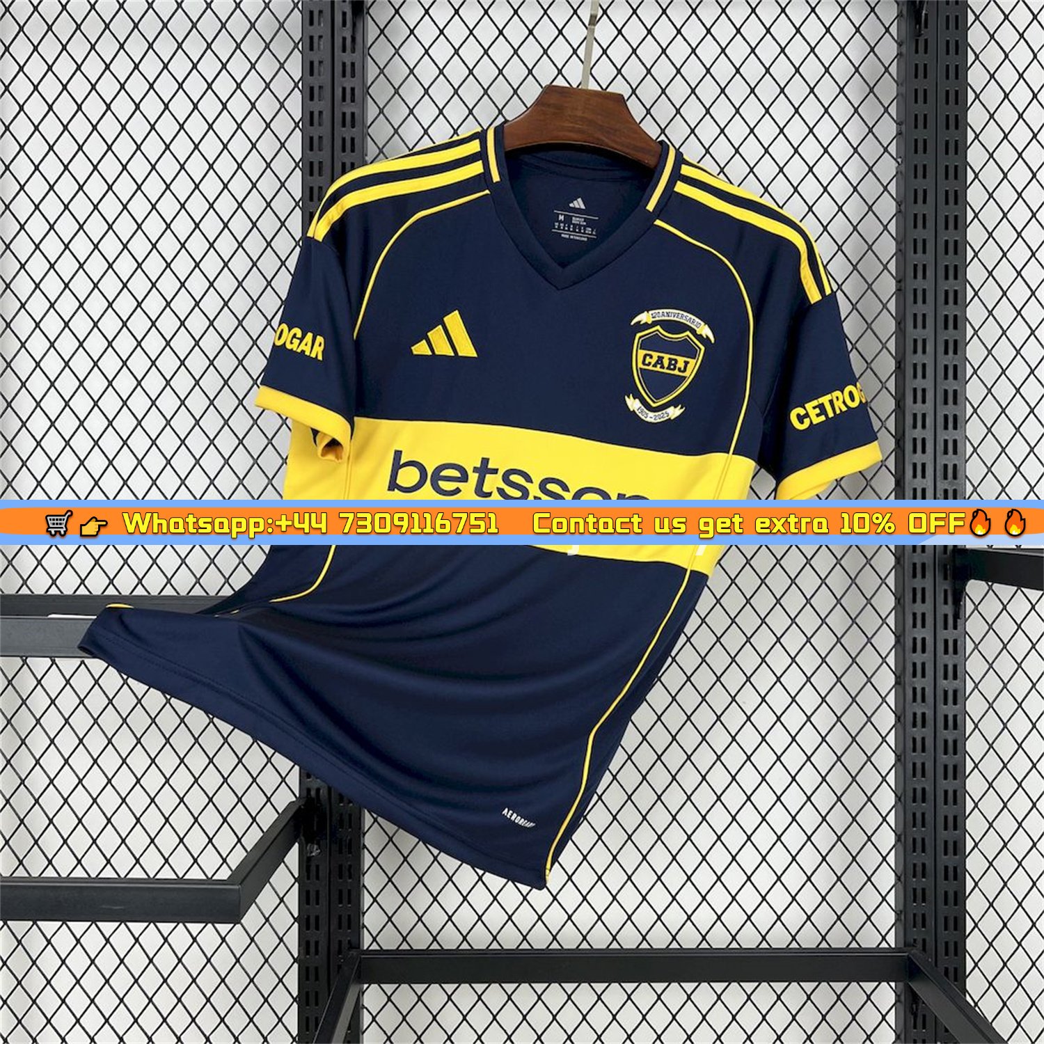 Boca Juniors 25-26 Home 120th Anniversary Jersey - Fans Version