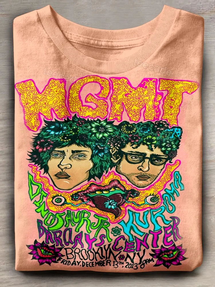 Teecade Mgmt Band Art Print T-shirt