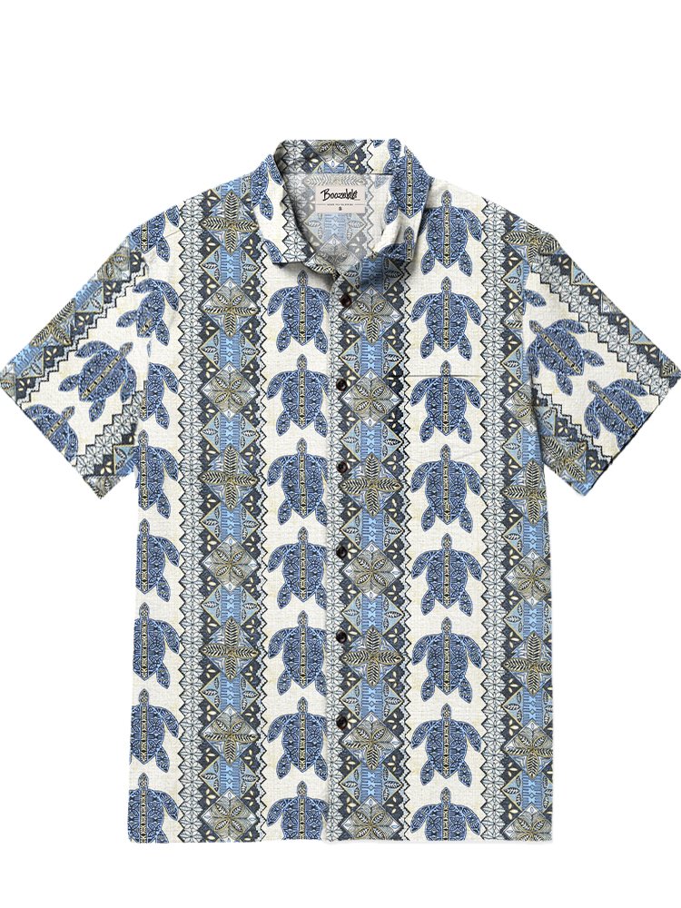 Sea Turtle Totem - 100% Cotton Shirt