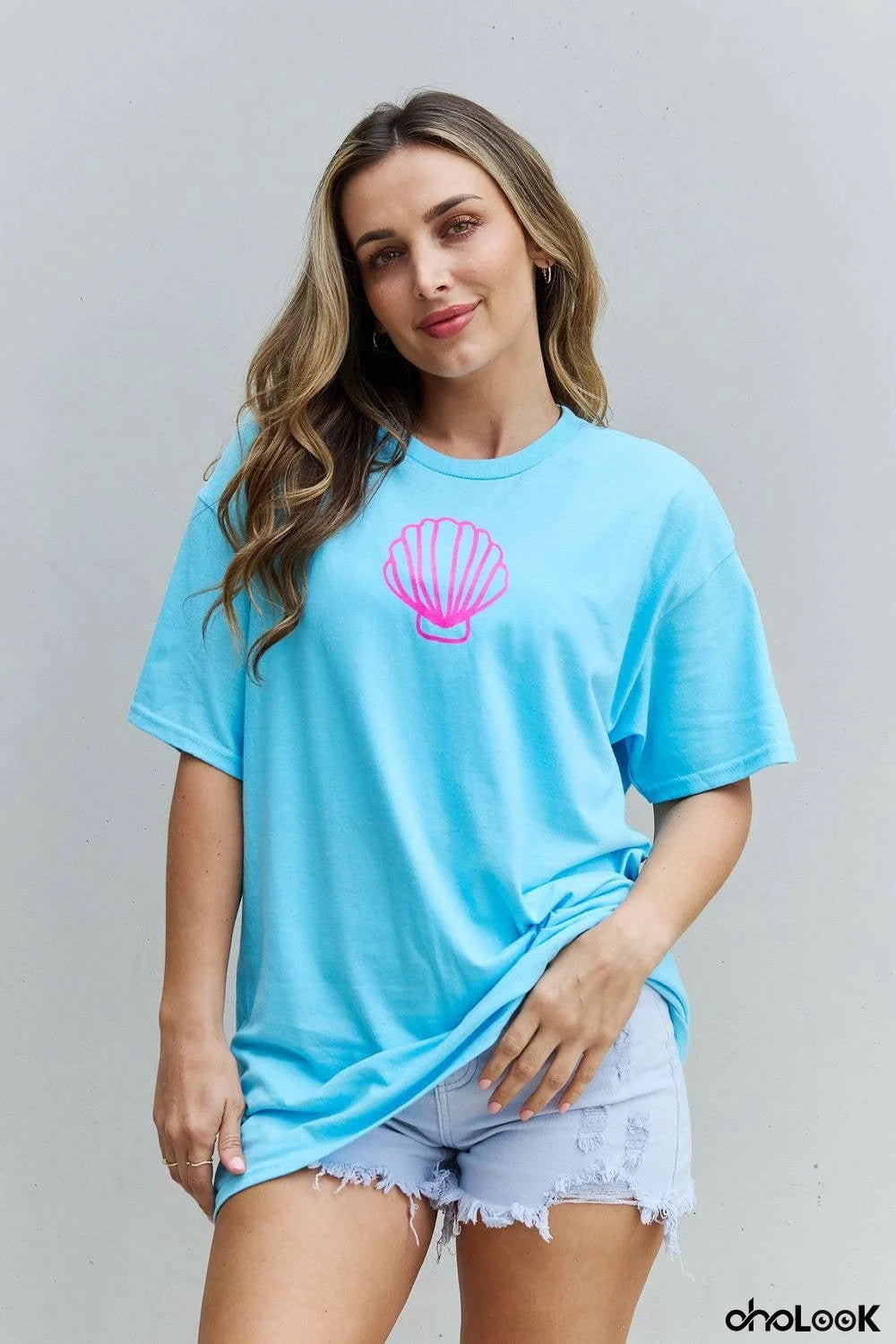 Sweet Claire "More Beach Days" Oversized Graphic T-Shirt