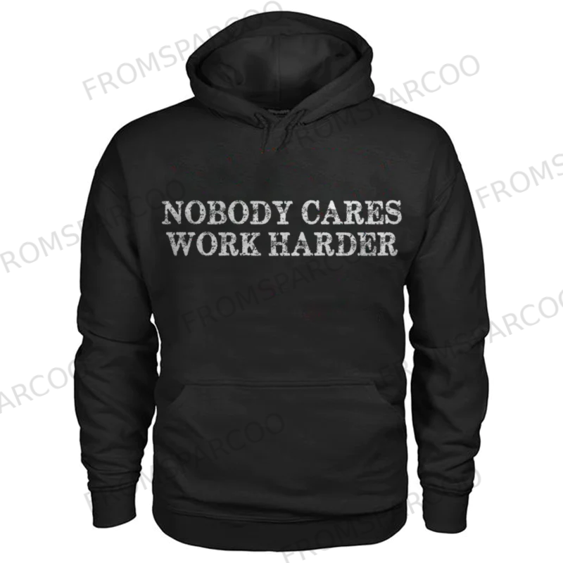 Vikings Nobody Cares  Printed Men's Hoodie