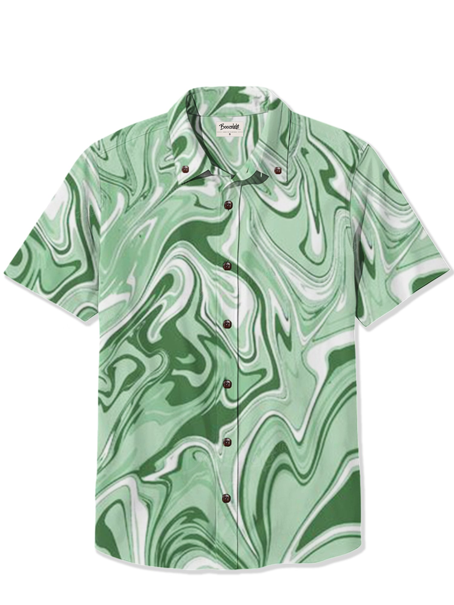 Green Water - 100% Cotton Shirt