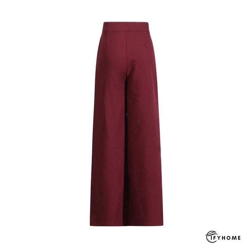 Collar Pocket Patchwork Suit Trousers Suit | IFYHOME