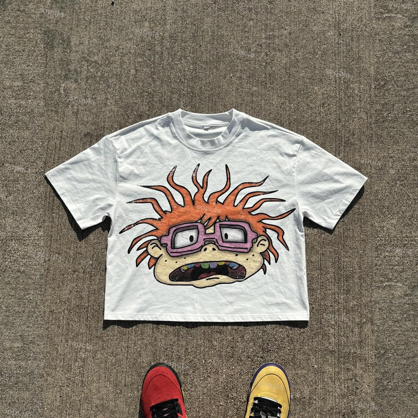 Sopula Cartoon Avatar Short Sleeve T-Shirt