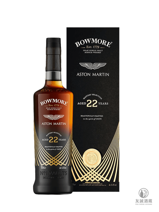 22年波摩奧斯頓&middot;馬丁Bowmore Aston Martin聯名威士忌（第二版） 友誠酒藏