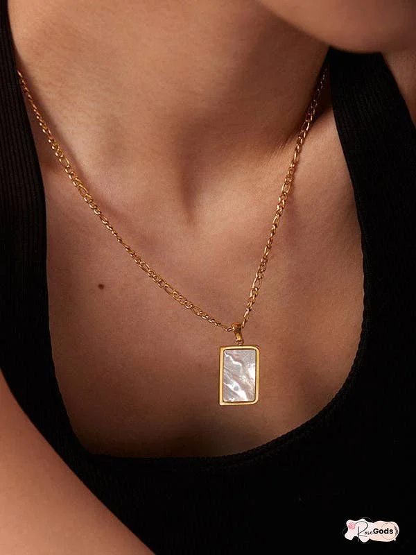 Chains Geometric Necklaces Accessories