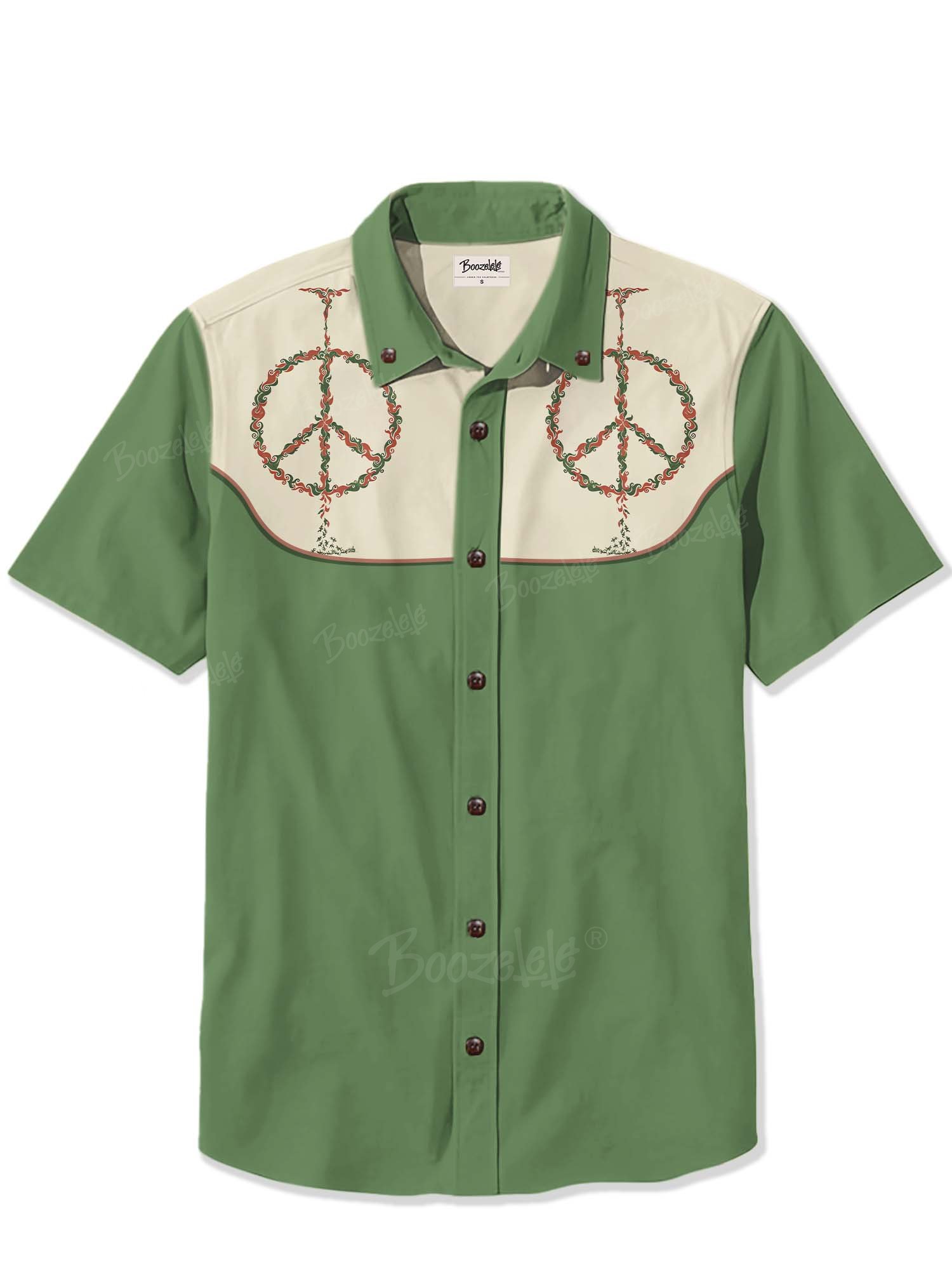Hippie Anti-War Peace - 100% Cotton Shirt