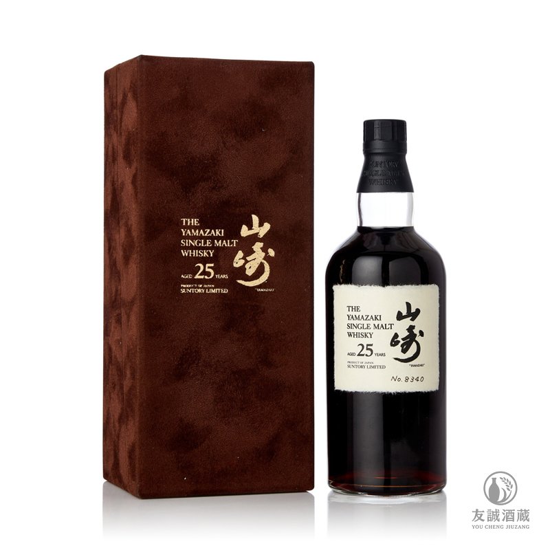 Yamazaki山崎 25年 絨盒 友誠酒藏