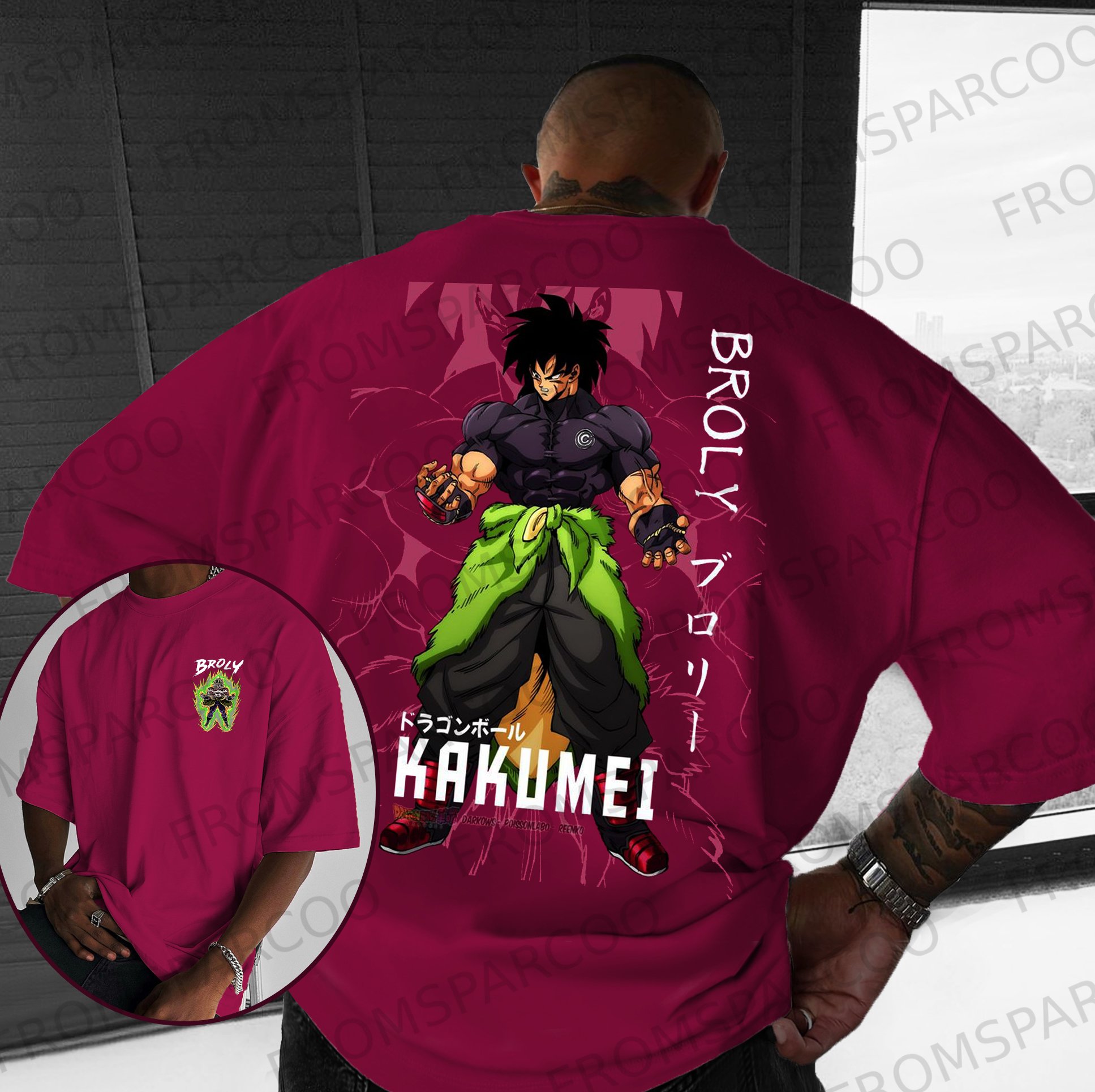 Unisex DB Broly Printed T-shirt