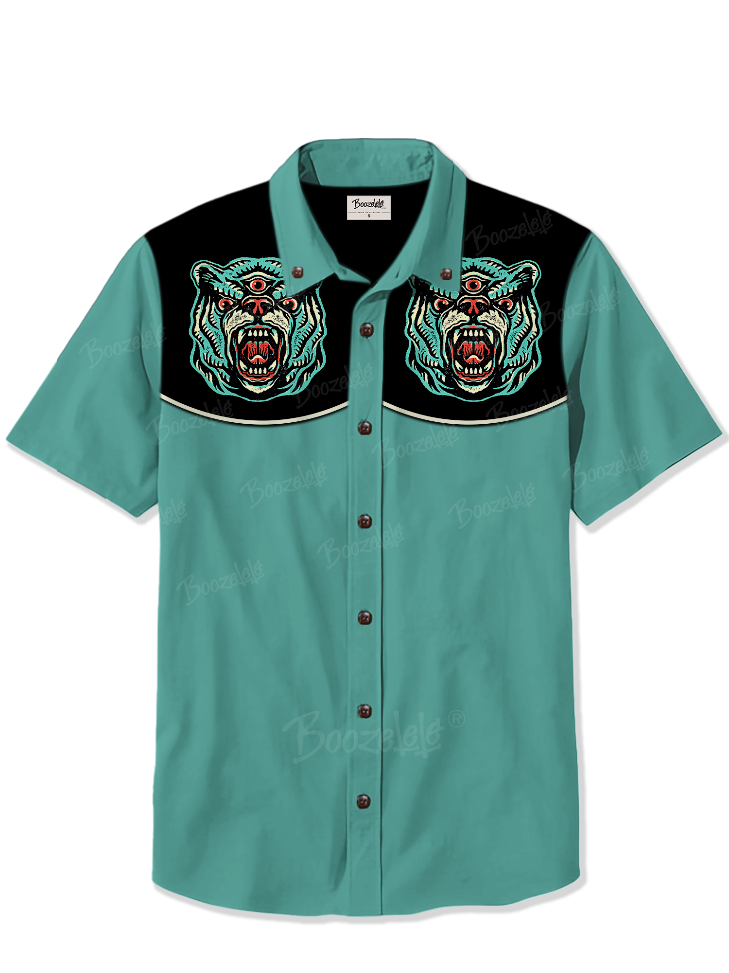 Three Eyed Monster Retro- 100% Cotton Shirt