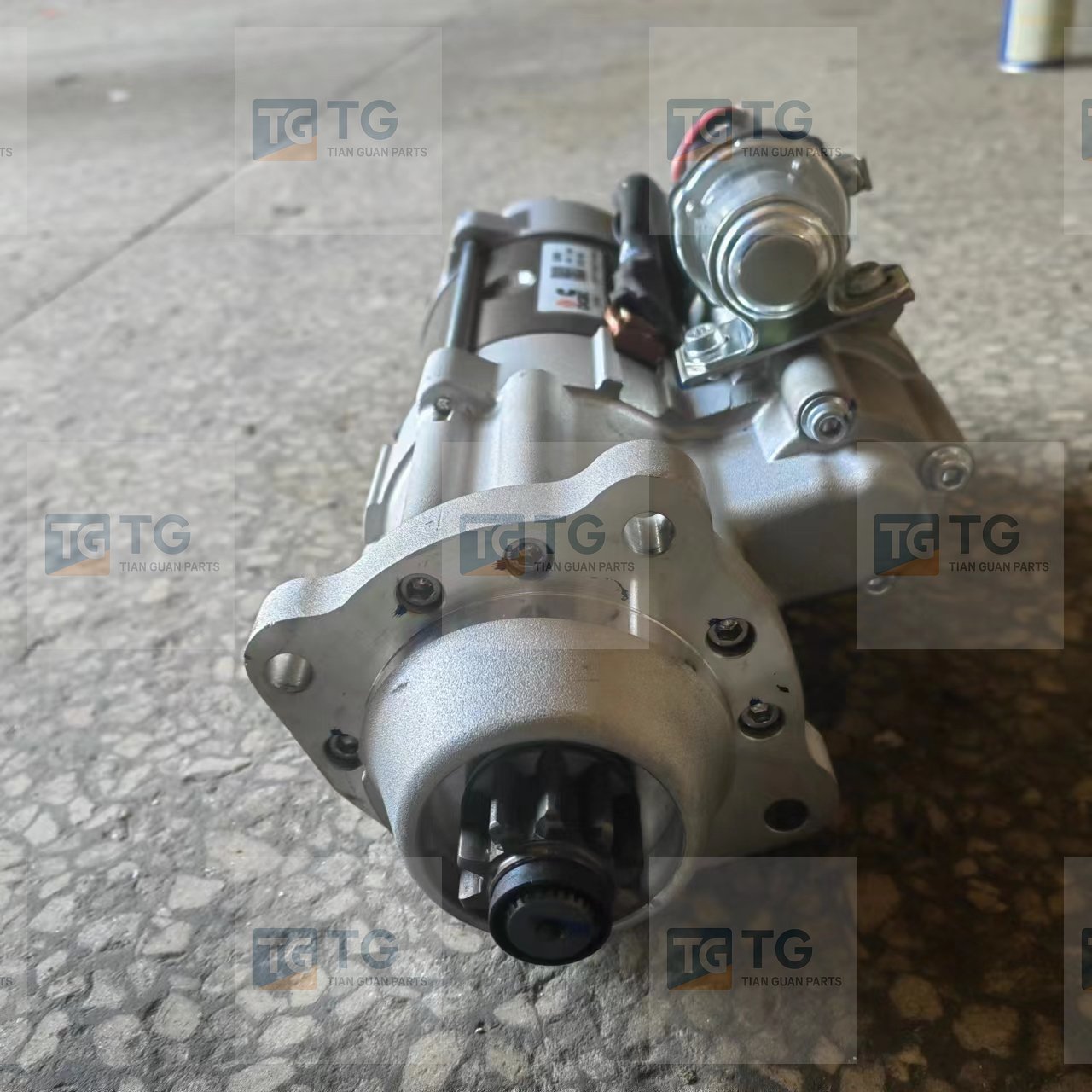 STG92676 Genuine Starter Motor 24V 7.8KW 10T DCEC-QDJ 5396927 Dongfeng Cummins for Diesel Engine Genset Spare Parts