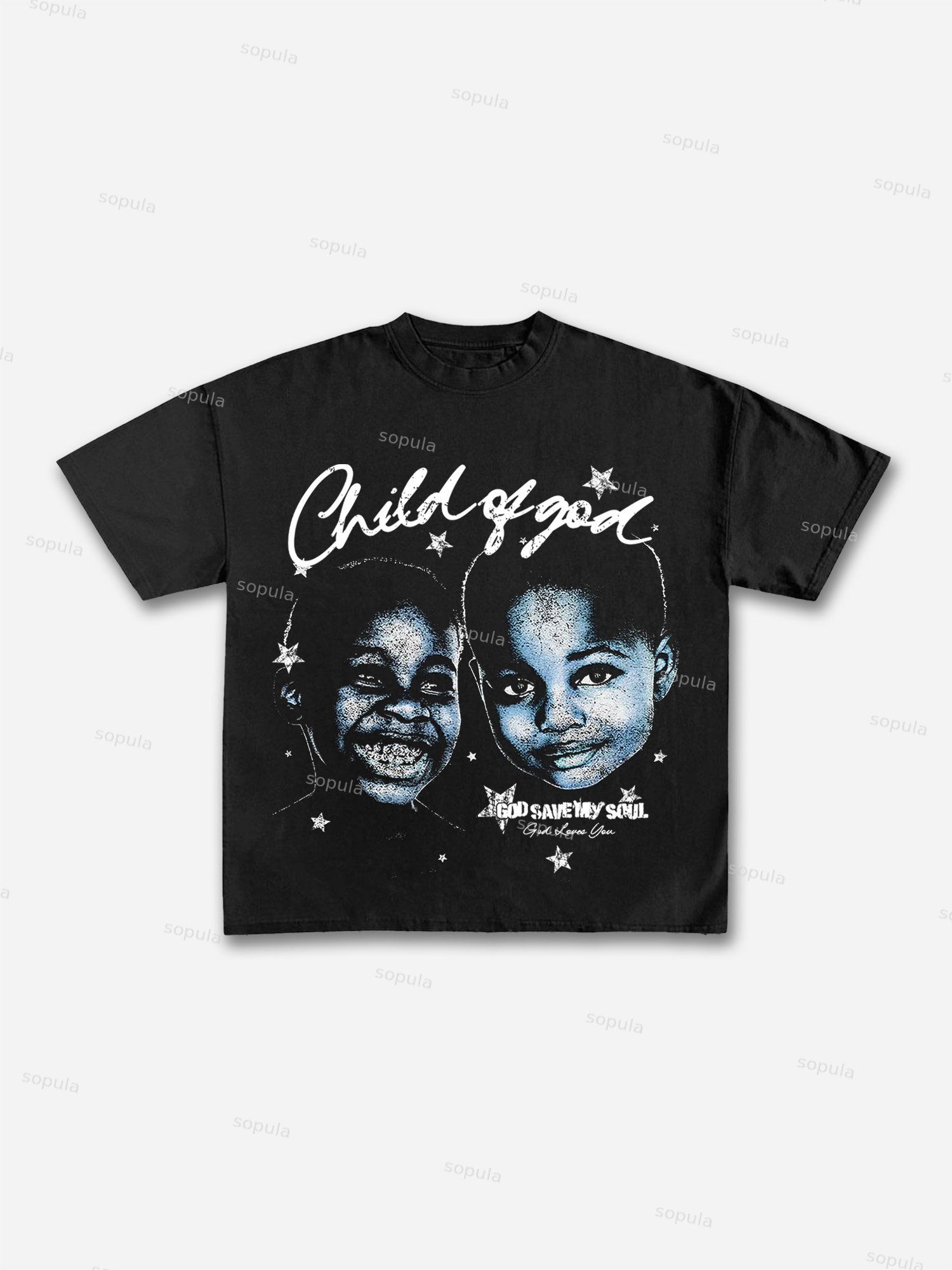Child Of God Children's Graphic Cotton T-shirt