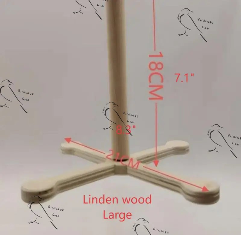 Parrot Solid Wood Spinning Windmill  Birdcagelab