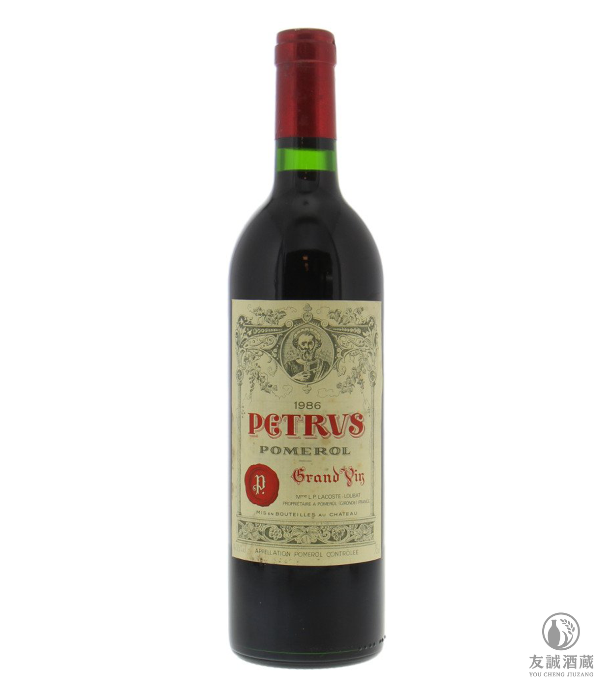 1986年帕圖斯/帕翠紅酒Petrus 友誠酒藏
