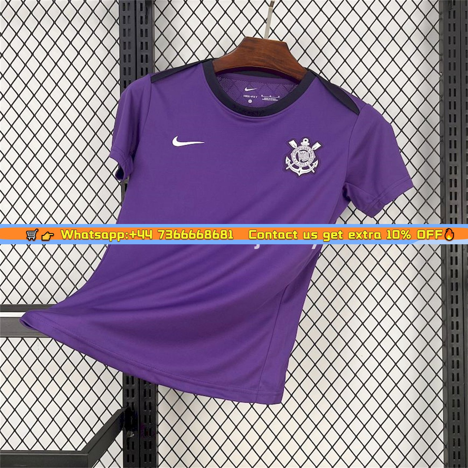 Women's Corinthians 25-26 Purple Training Jersey