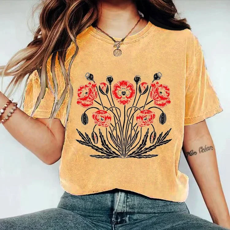 Eagerlys Poppy T-shirt Eagerlys