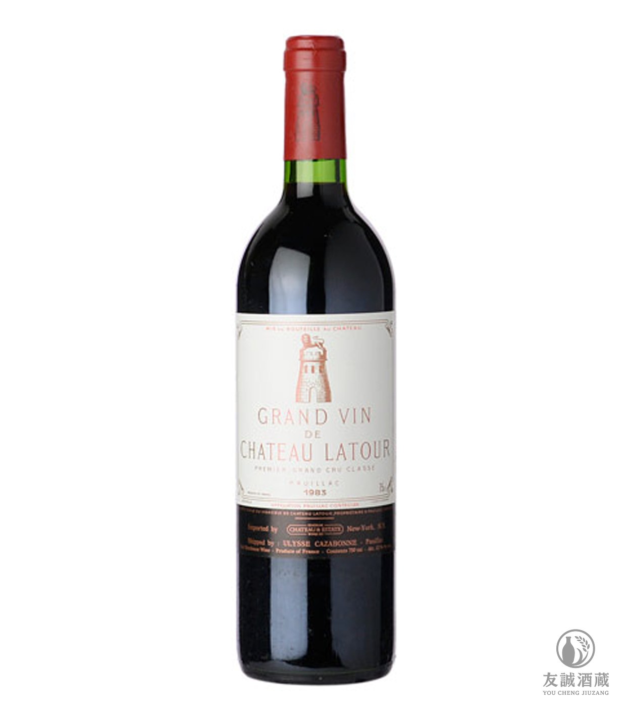 1983年 Chateau Latour 拉圖紅酒 友誠酒藏