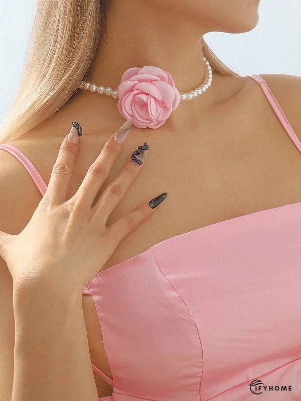 Three-Dimensional Flower Necklaces Accessories | IFYHOME
