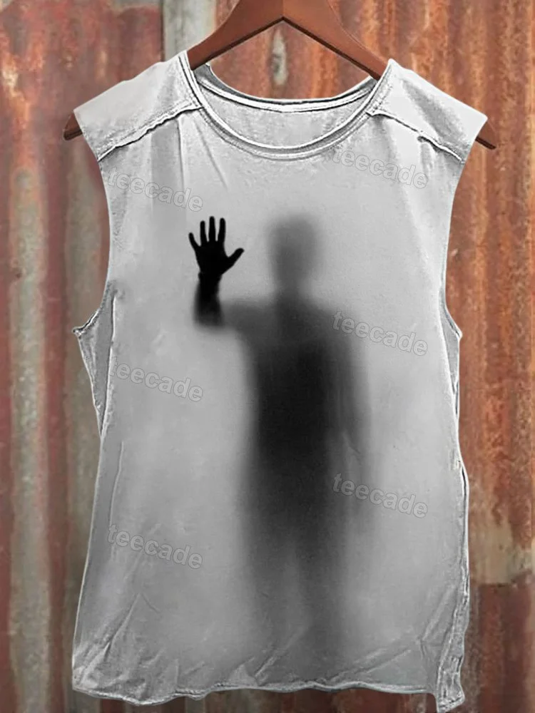 Teecade Teecade Man Touching Glass Tank Top