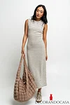 Kamila Striped Maxi Dress