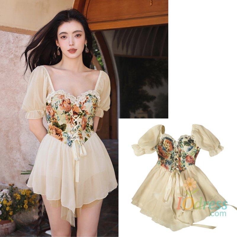 IO Dress Women'S Swimwear Sexy Bikini Beach Wear Swimming 2 Pieces Swimsuit 2025 Korean Mankini SetPool Bath Bathing Suit Beachwear Set