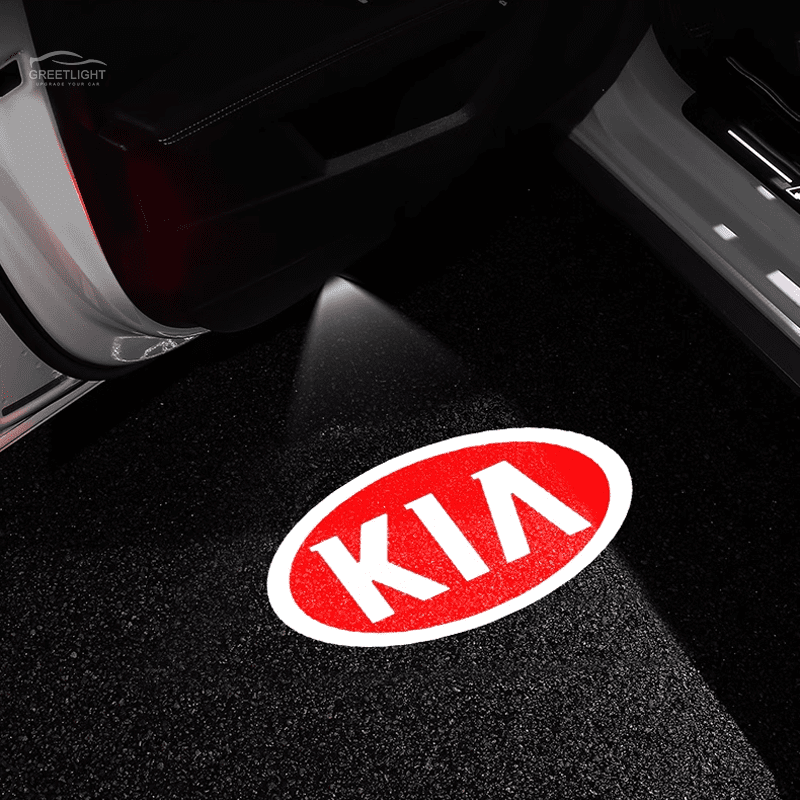 KIA-Compatible Ultra-HD Door Projector Lights