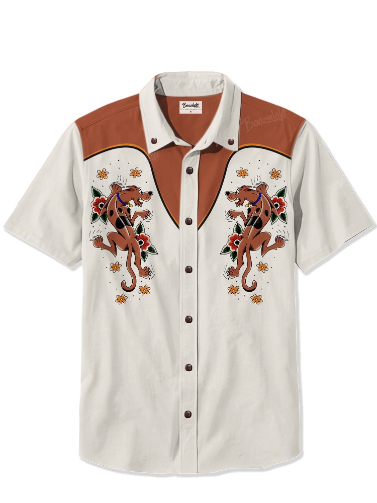 Dog Tattoo - 100% Cotton Shirt