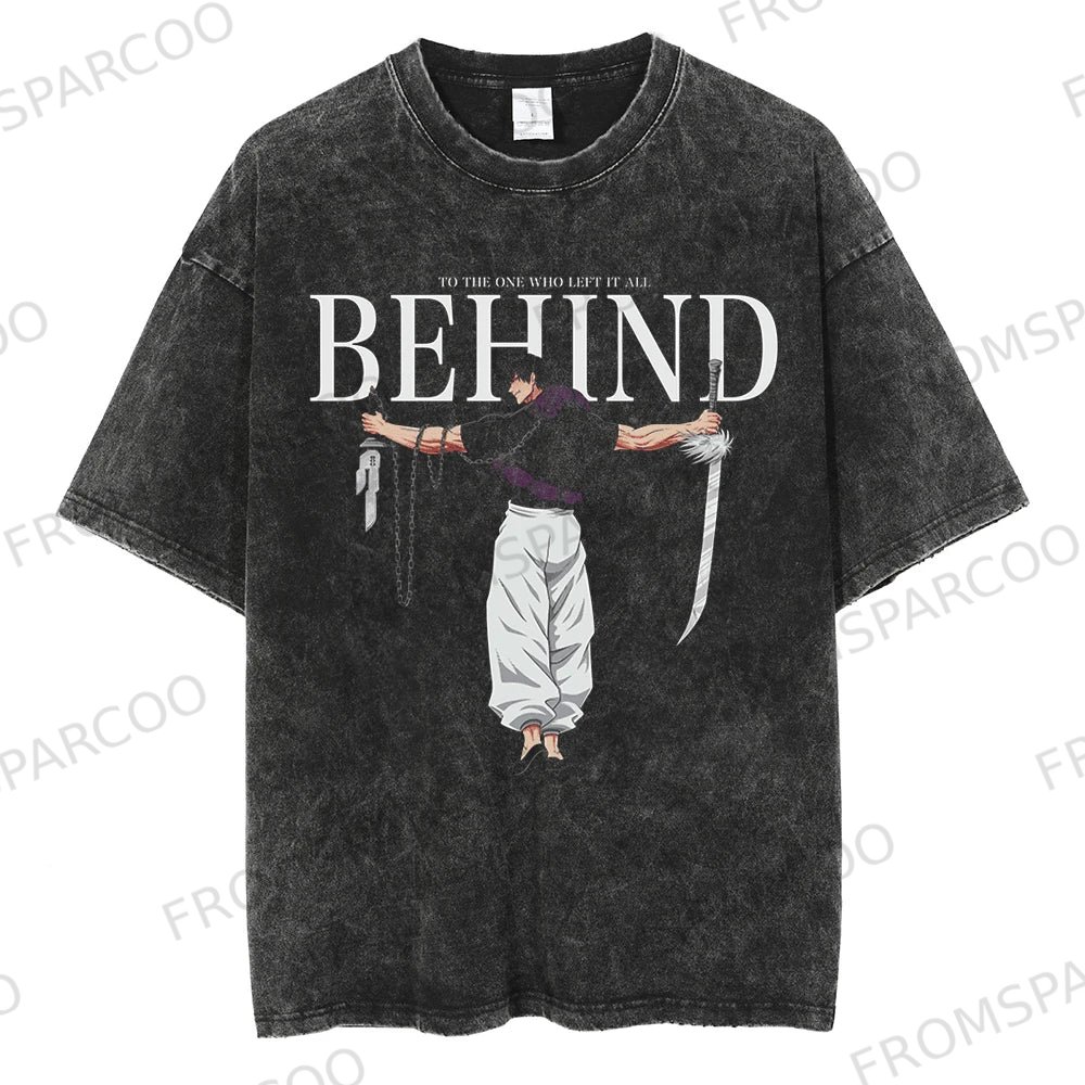 "Behind" Vintage Oversized T Shirt