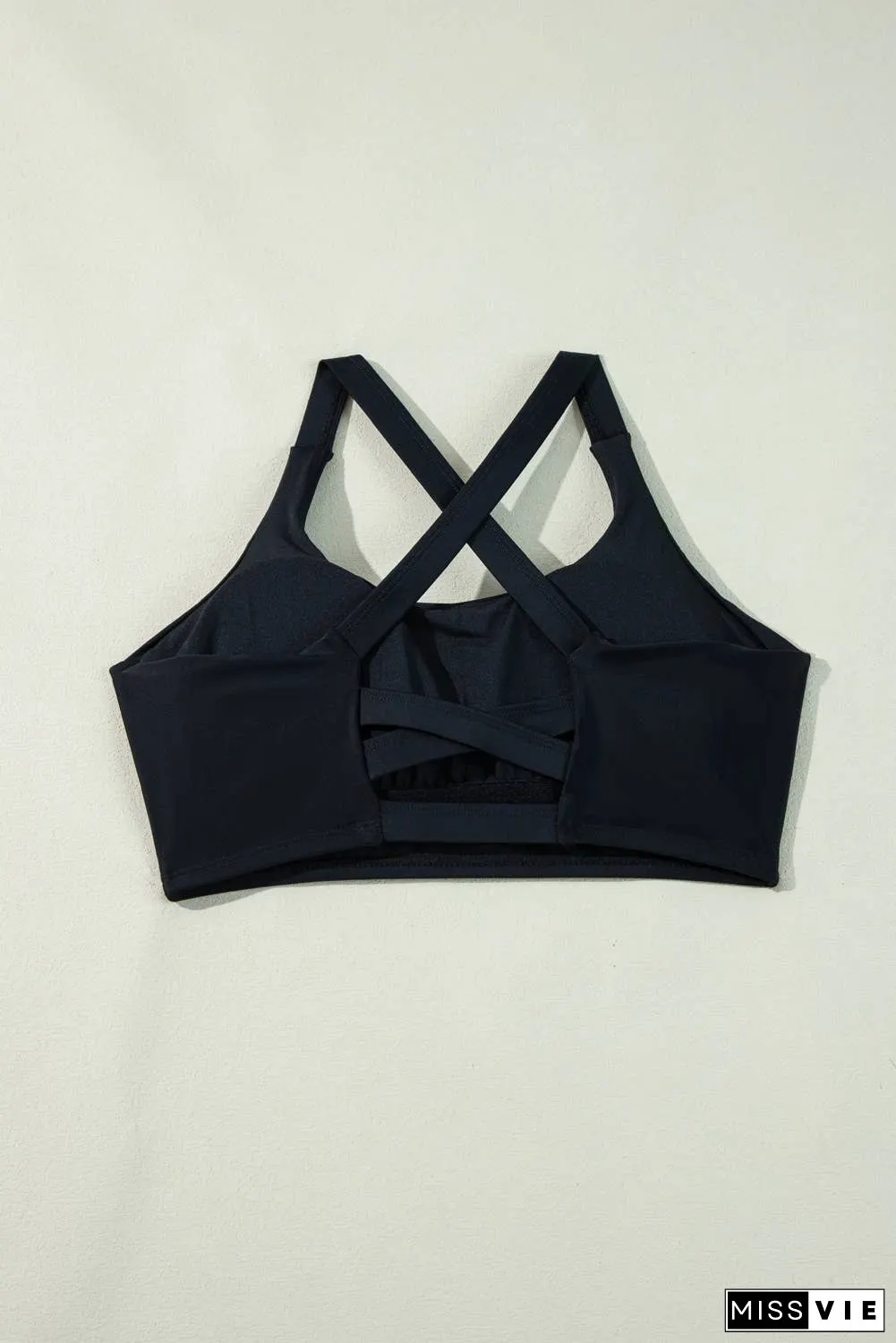 Crossover Bikini Tank and Skort Swimwear