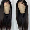 Hot Sale Black Glueless Straight Hair For Women Natural Wig