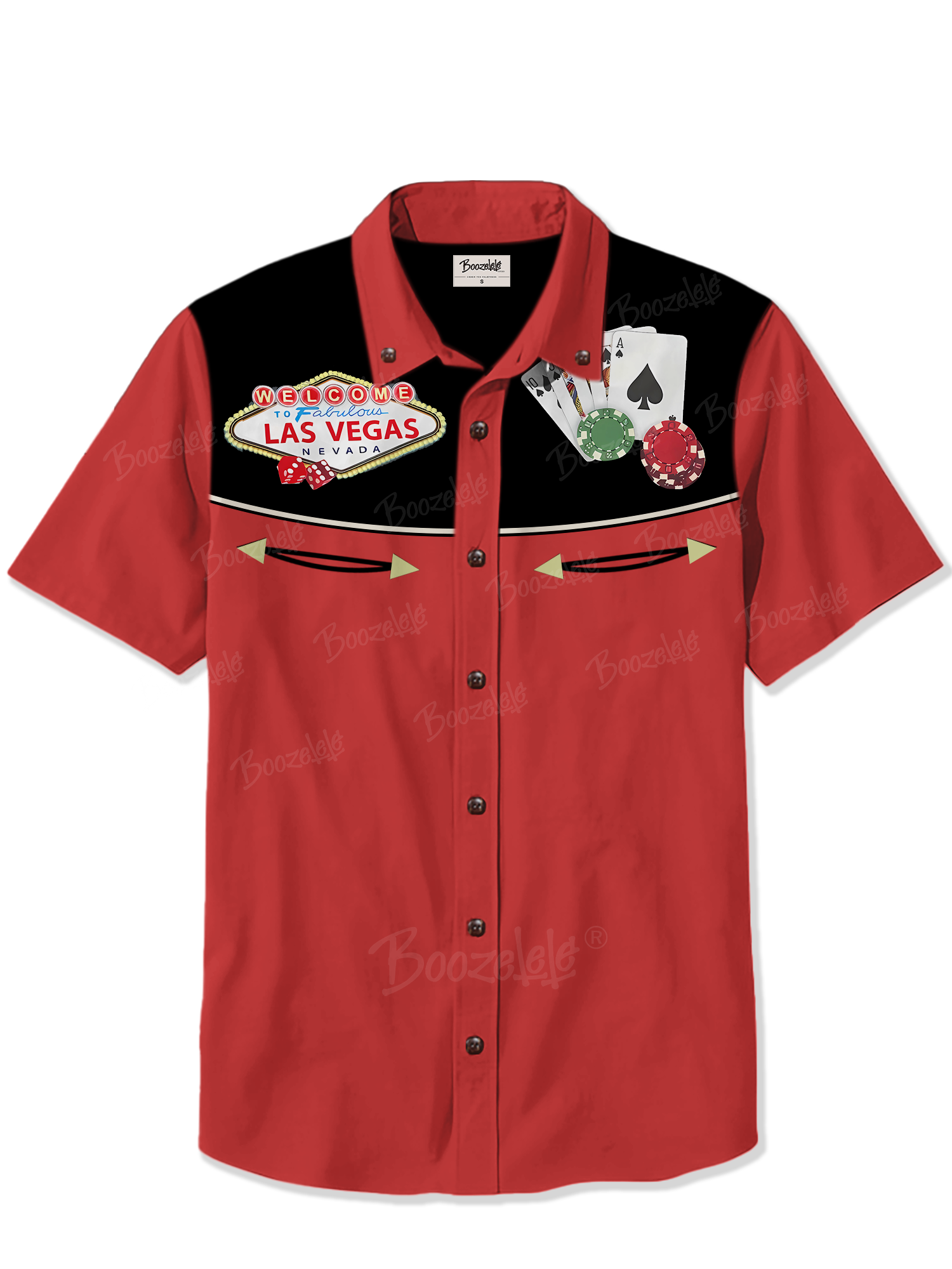 Las Vegas Poker Dice- 100% Cotton Shirt