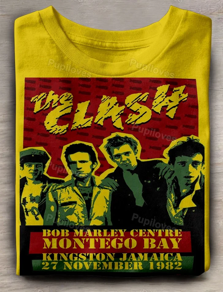 Pupiloves Pupiloves The Clash T-shirt