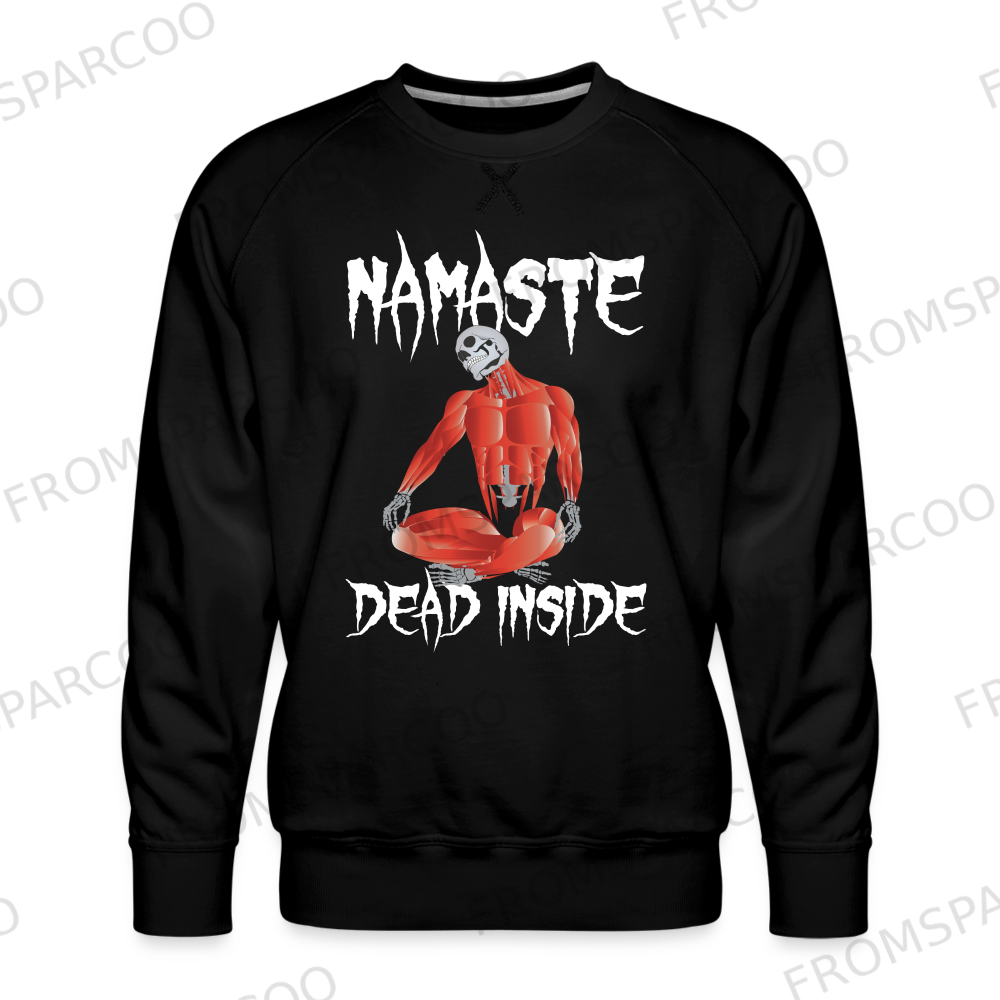 Men's Namaste Dead Inside Roundneck Sweatshirt