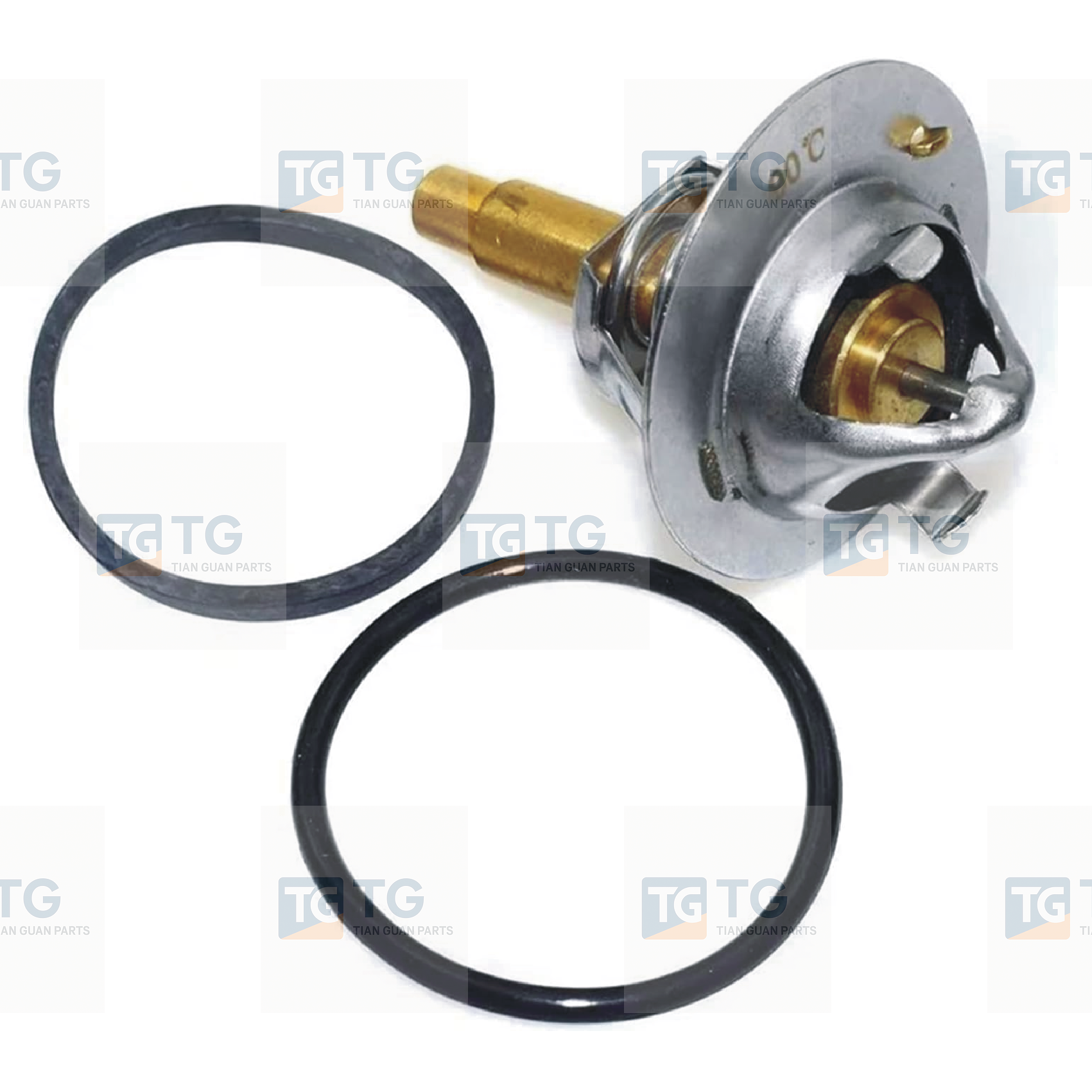 Engine Coolant Thermostat Seal 2712000015 2712030575 A2712030575 Compatible with Mercedes-Benz C-Klasse W203 S203 180 200 C230 1.8L