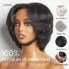 New Glueless Body Wave Bob Nature Black Beautiful Wig