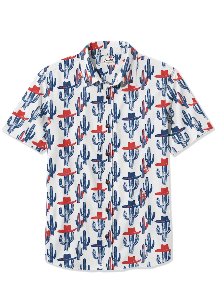 Cowboy Cactus - 100% Cotton Shirt