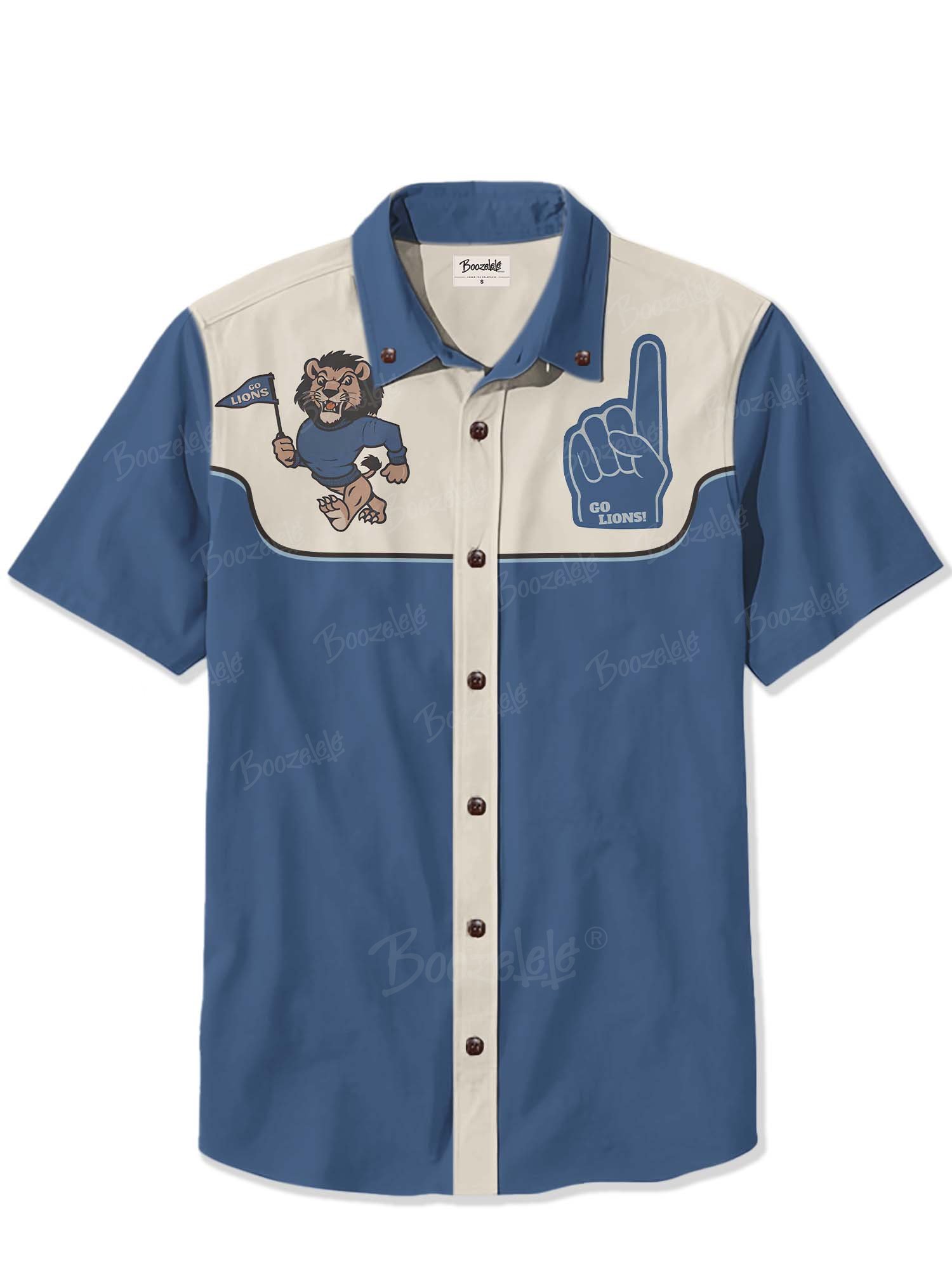 Big Game American Football Go Lion！ - 100% Cotton Shirt