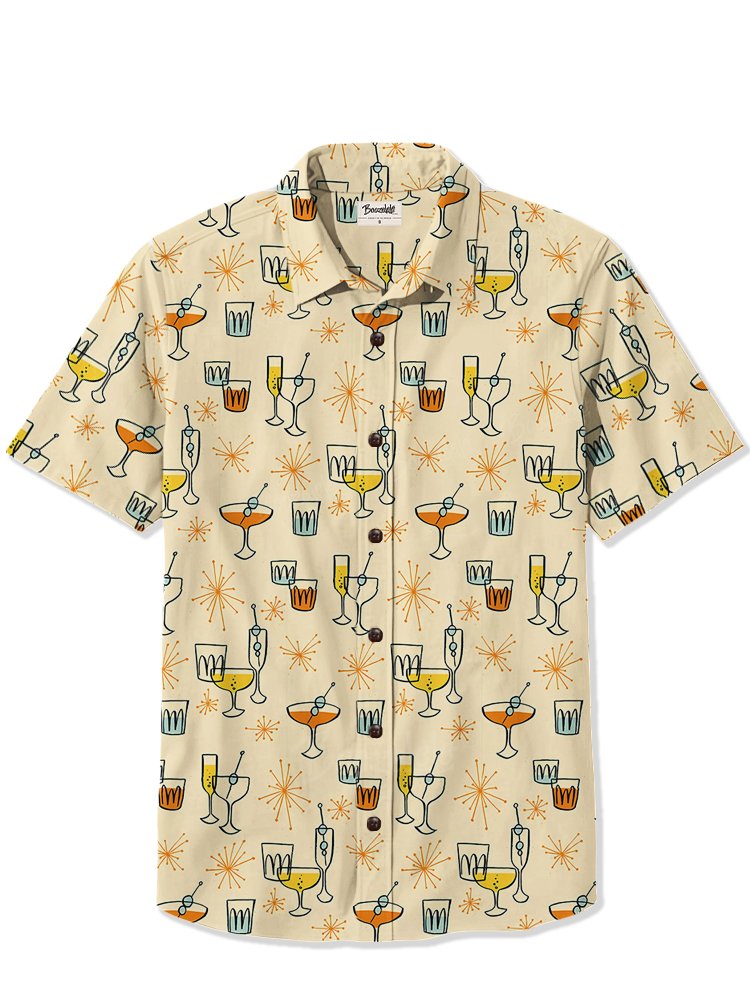 1950 Atomic Cocktail  - 100% Cotton Shirt