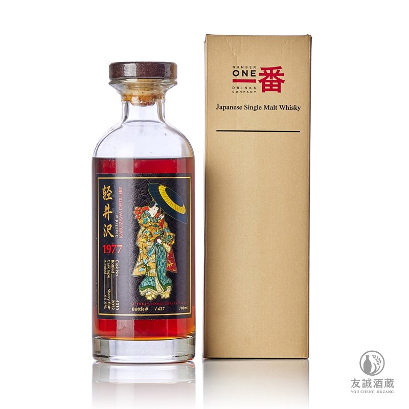 Karuizawa輕井澤藝妓系列1977-＃4010威士忌 友誠酒藏