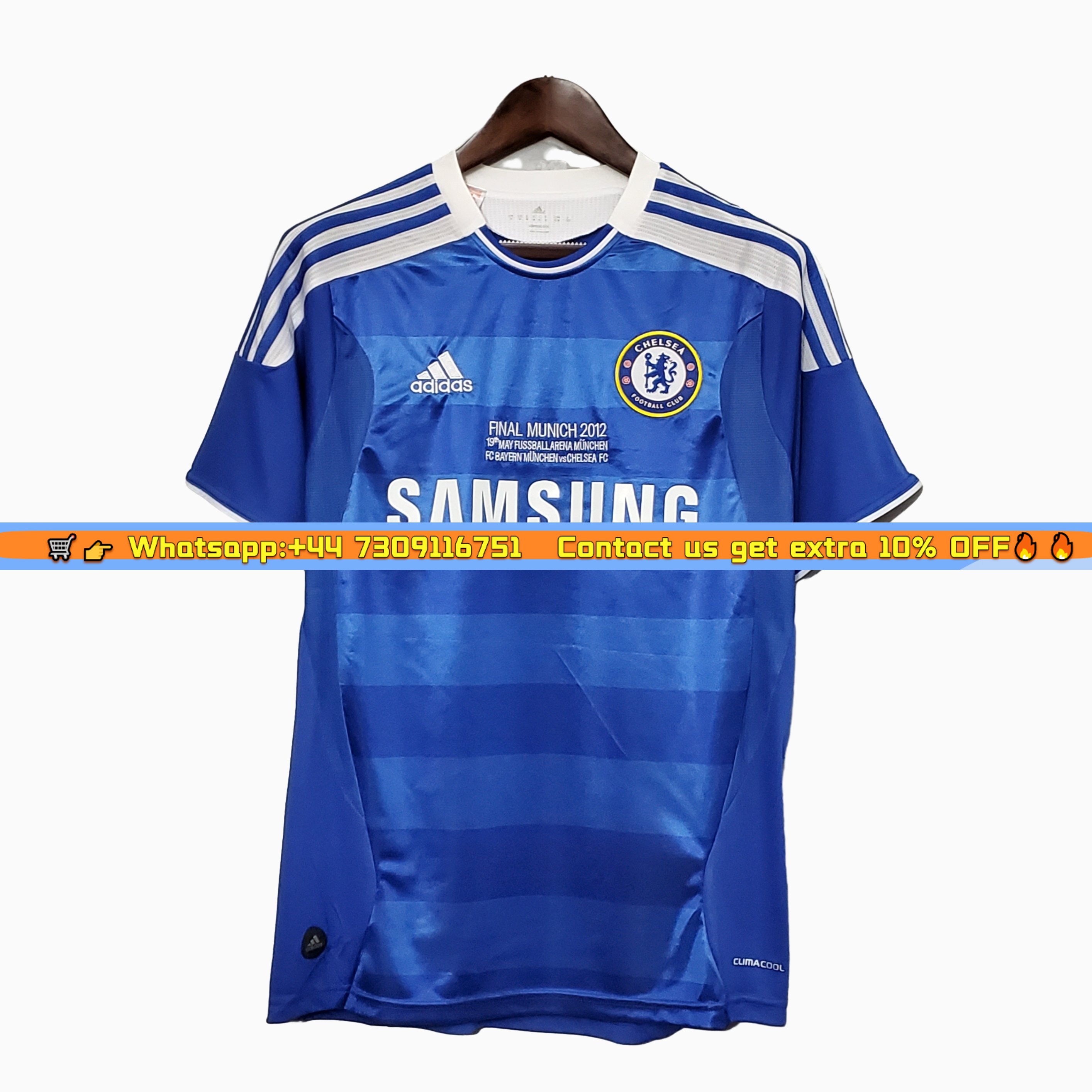 Retro C.H.E.L.S.E.A 2011-12 Home Stadium Jersey - Champions League Final