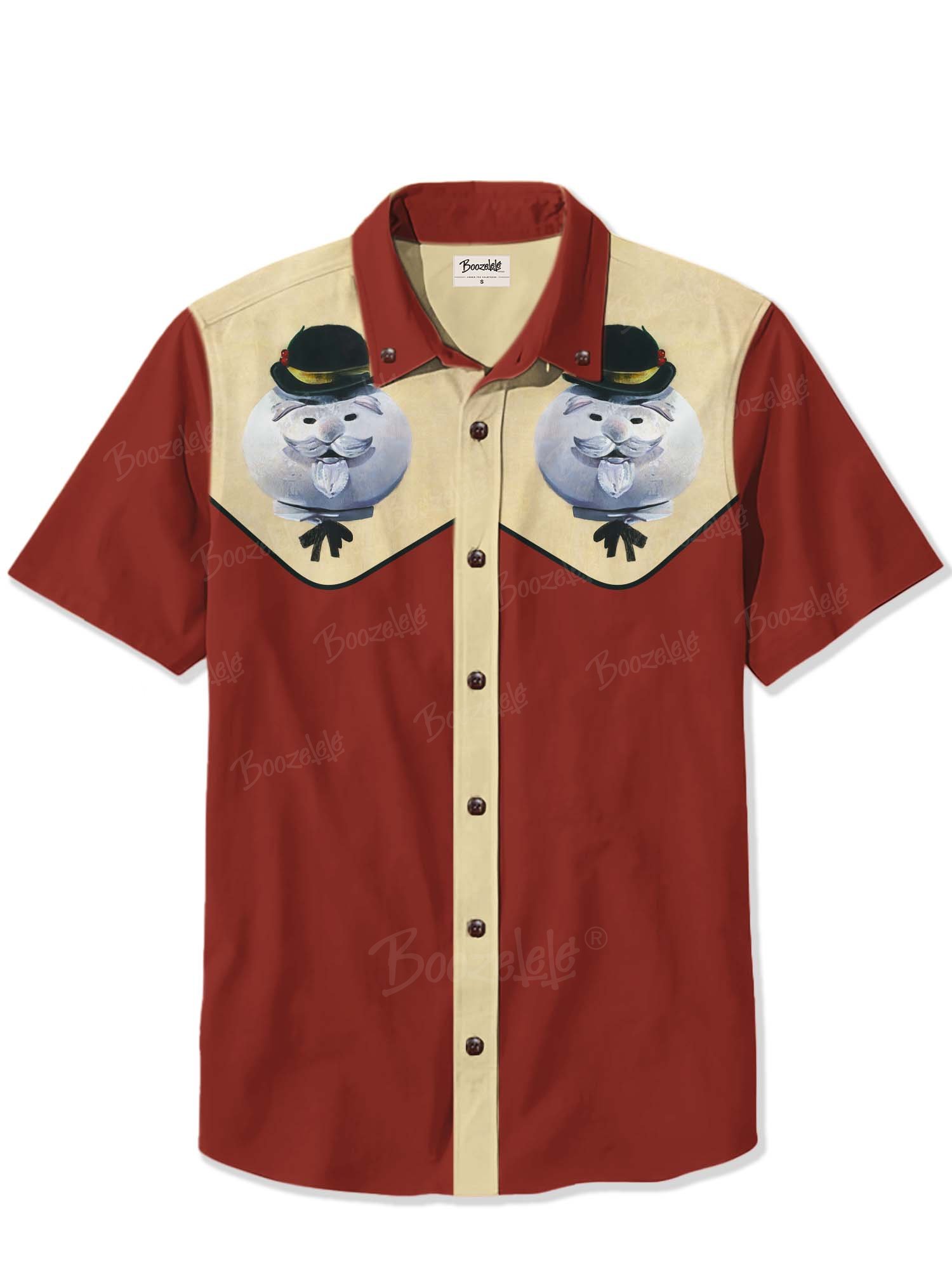 Christmas Snowman Monster - 100% Cotton Shirt