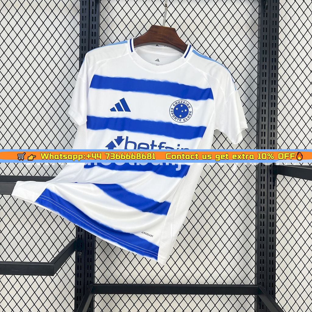Cruzeiro 25-26 Away Jersey - Fans Version