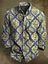Vintage Floral Art Print  Long Sleeve Shirt
