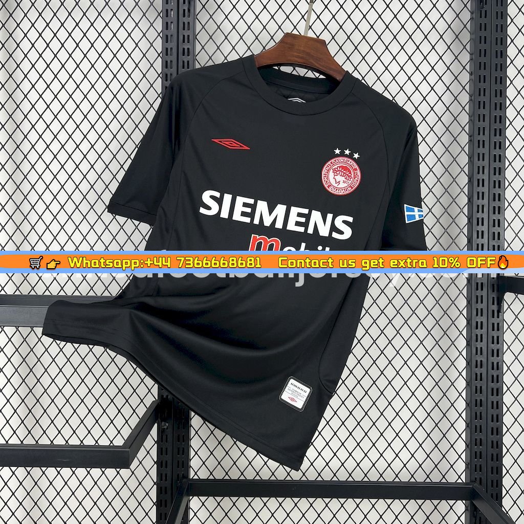 Retro Olympiacos 2004-05 Away Jersey