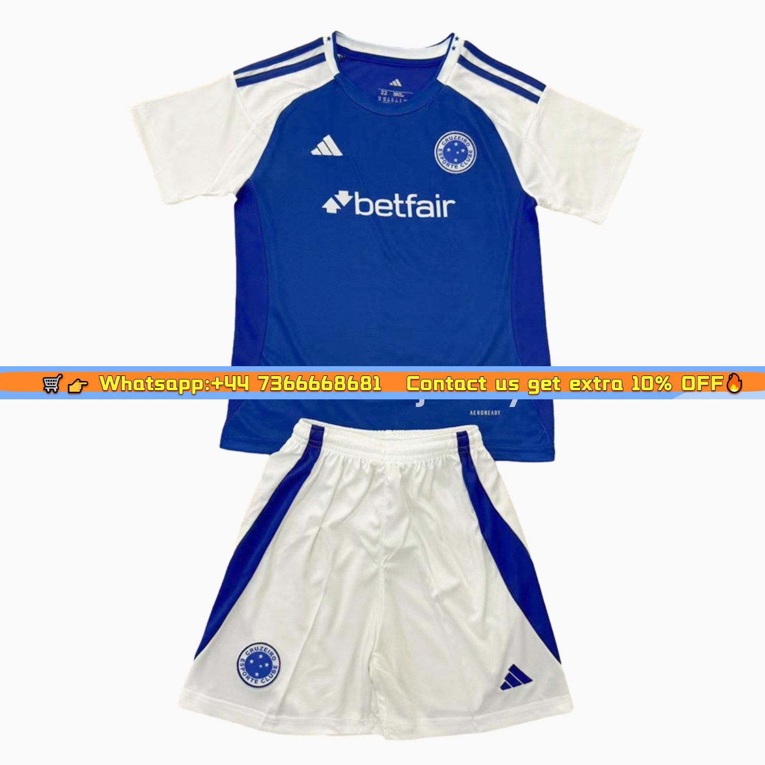 Cruzeiro 25-26 Home Kids Kit