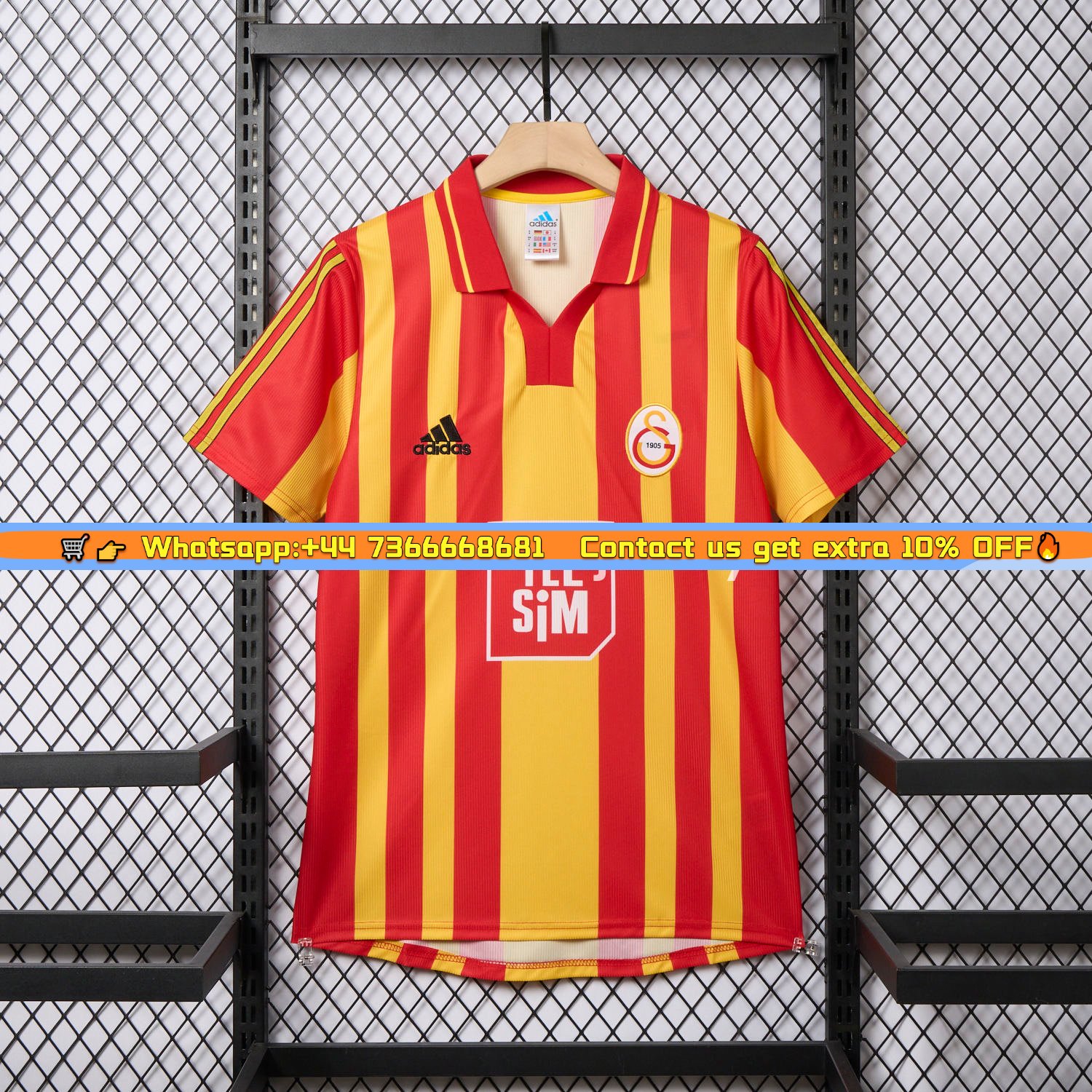 Retro Galatasaray 2000-01 Home Jersey