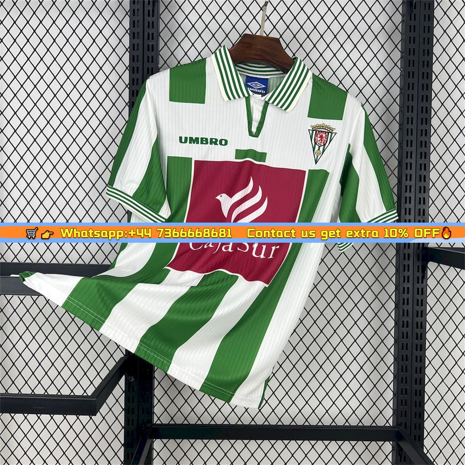 Retro Cordoba CF 1997-98 Home Jersey