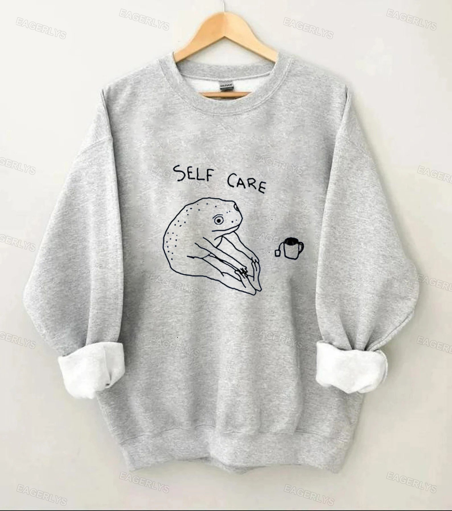 Eagerlys Self Care Sweatshirt Eagerlys