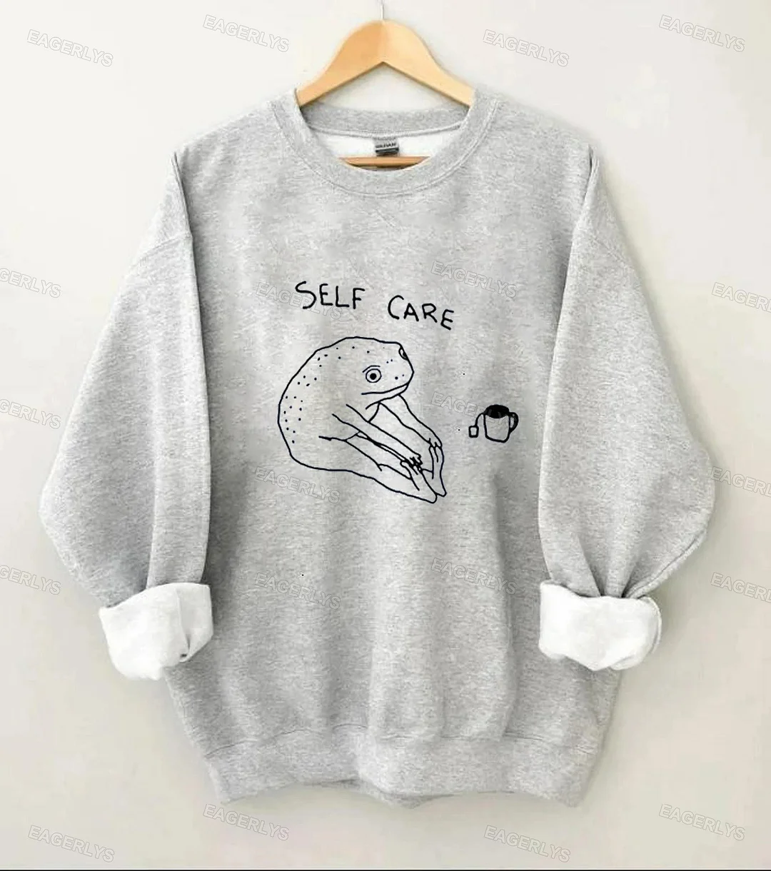 Eagerlys Self Care Sweatshirt Eagerlys