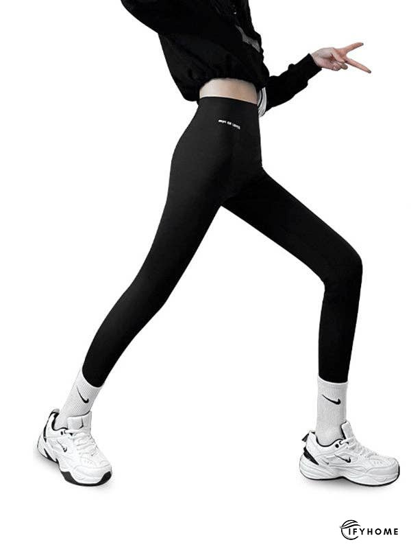 Casual Skinny Leg Keep Warm Solid Color Leggings | IFYHOME